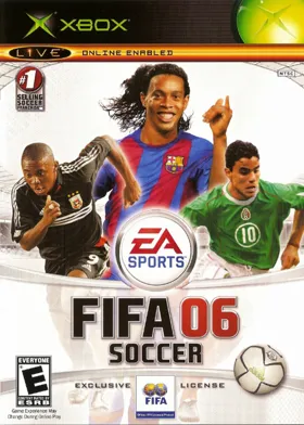 FIFA Soccer 06 (USA) box cover front